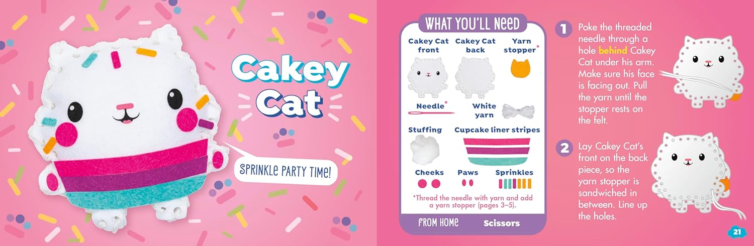 Klutz Gabby's Dollhouse My Simple Sewing