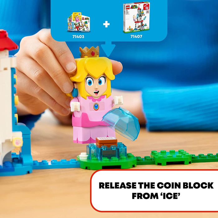 Lego Super Mario Cat Peach Suit and Frozen Tower Expansio (71407)