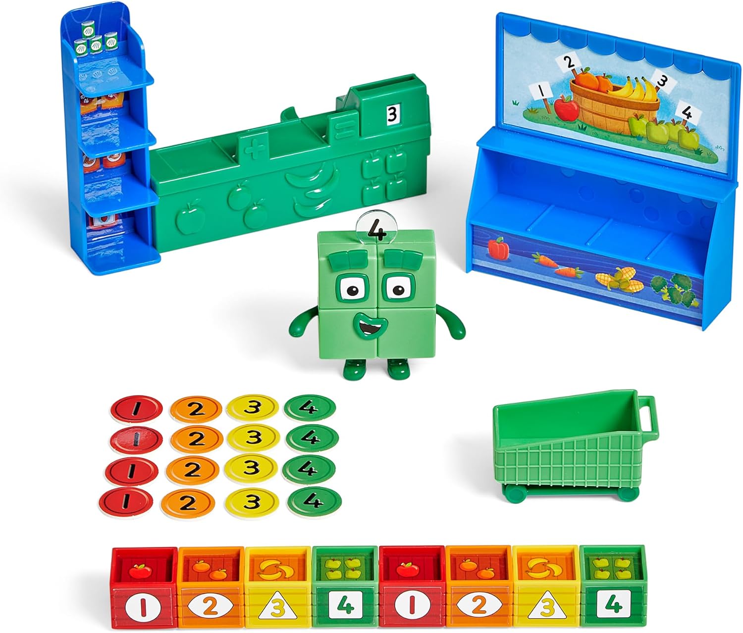 Numberblocks® Add It Up Mini Market Playset
