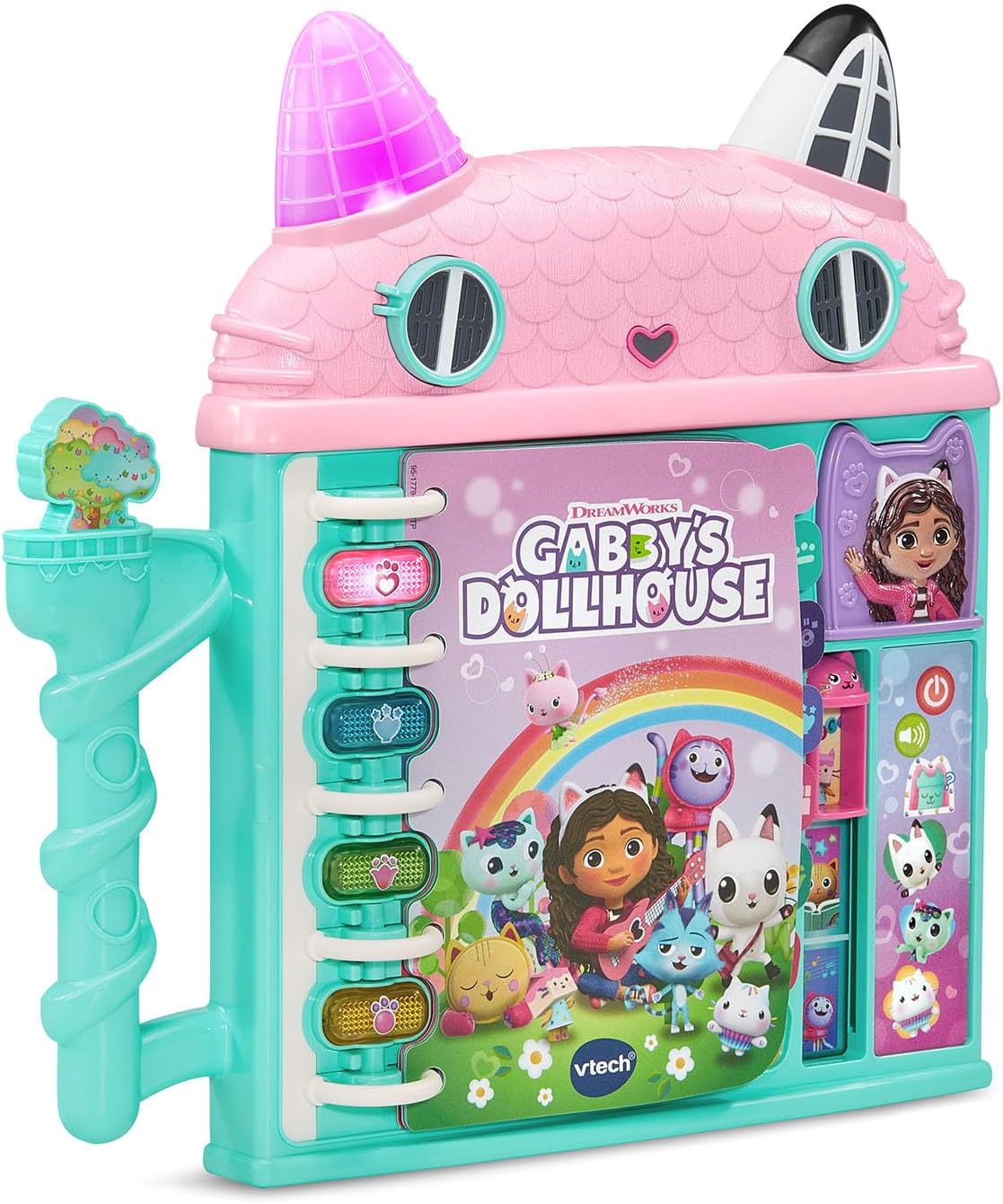 VTech® Gabby's Dollhouse Cat-a-Vator Discovery Book