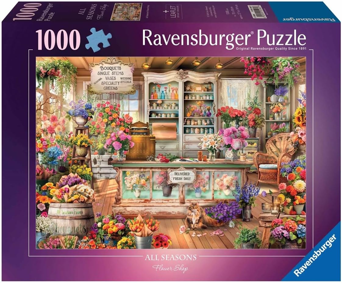 Ravensburger All Seasons Flower Shop (1000 pieces)