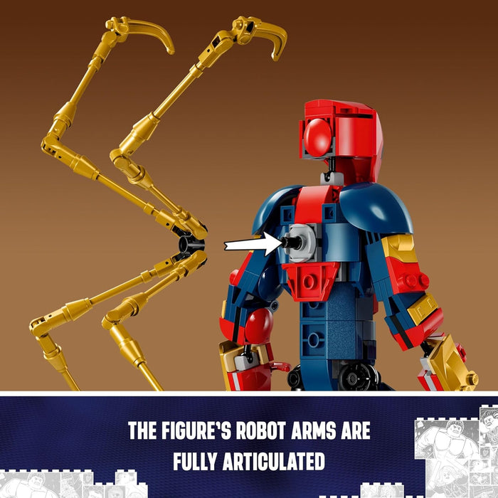 Lego Iron Spider-Man Construction Figure (76298)