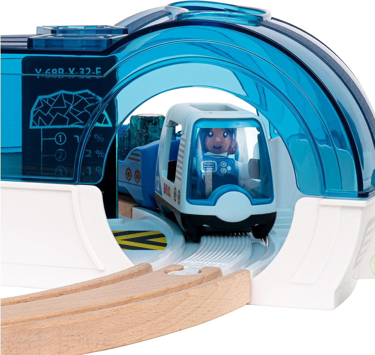 BRIO World Space Station Wooden Train Set – Large Railway Playset (Ages 3+)