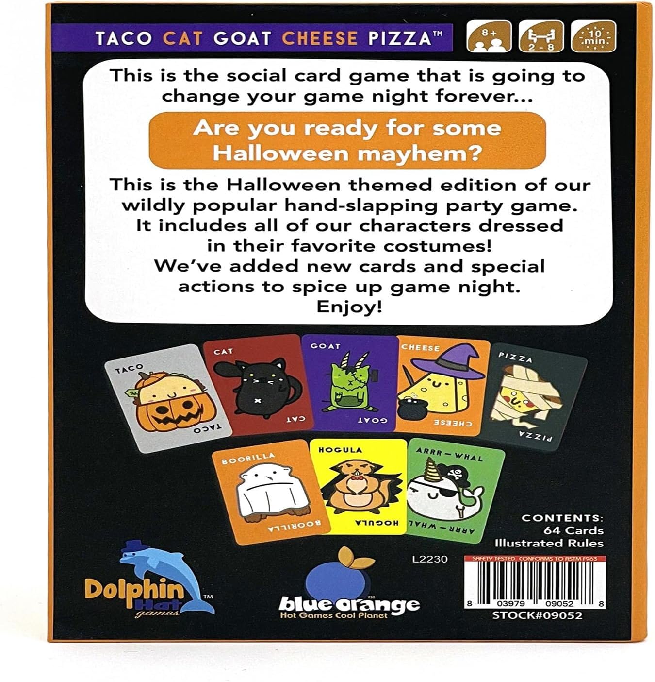 Taco Cat Goat Cheese Pizza: Halloween Edition