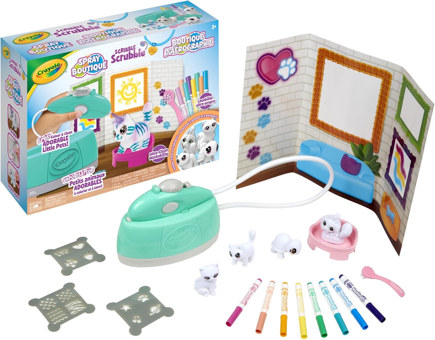 Crayola Scribble Scrubbie Spray Boutique
