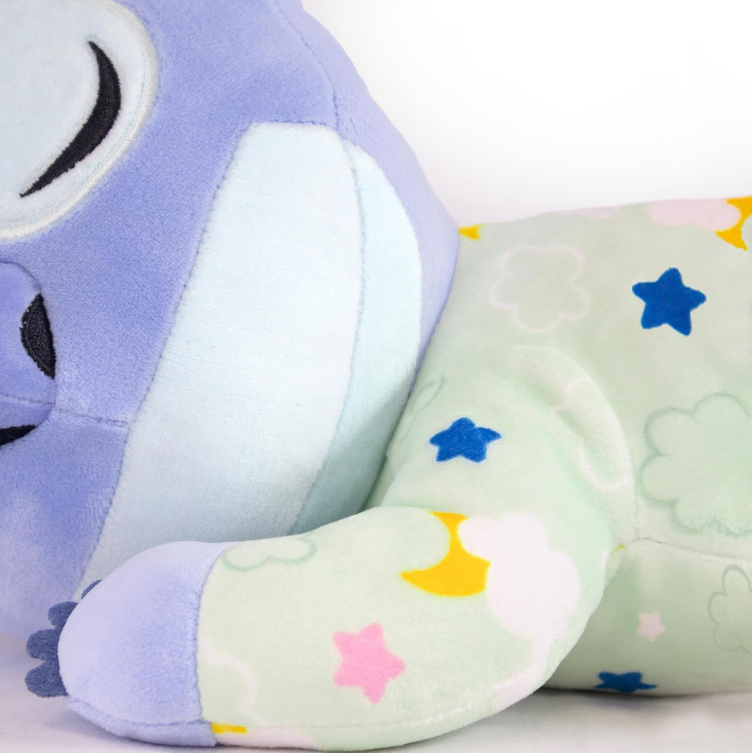 Disney Stitch Sleeping Baby Plush – Cuddly Stitch in Pyjamas Stuffed Toy