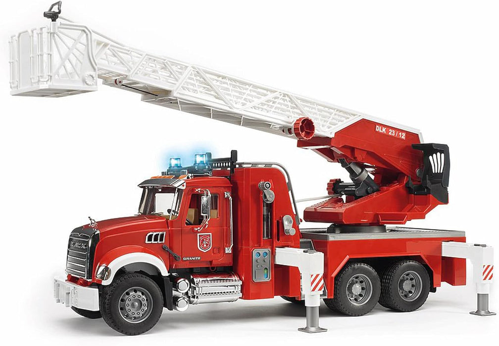 Bruder MACK Granite Fire engine with Water pump (02821)