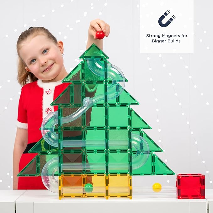 Connetix Christmas Ball Run Pack (71 Pieces)