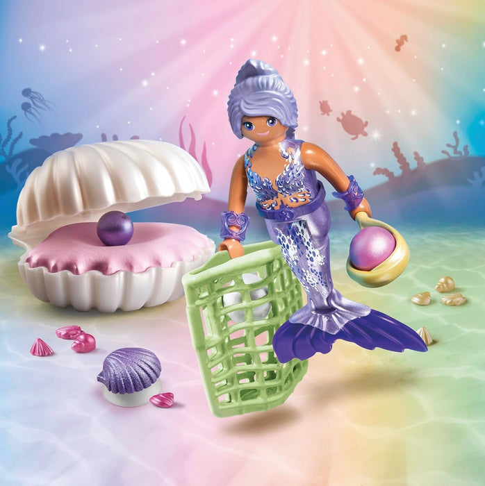 Playmobil Mermaid with Pearl Seashell (71502)