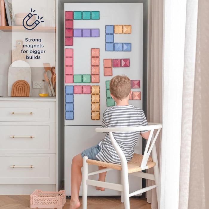 Connetix Pastel Rectangle Pack (24 Pieces)