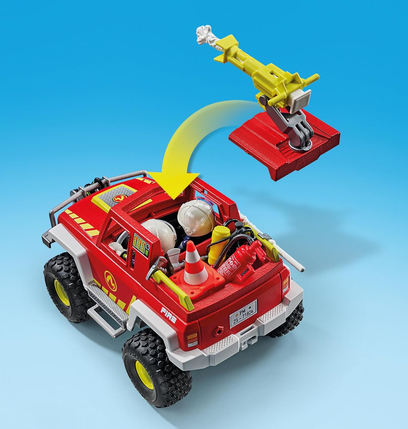 Playmobil Firefighting Truck (71824)