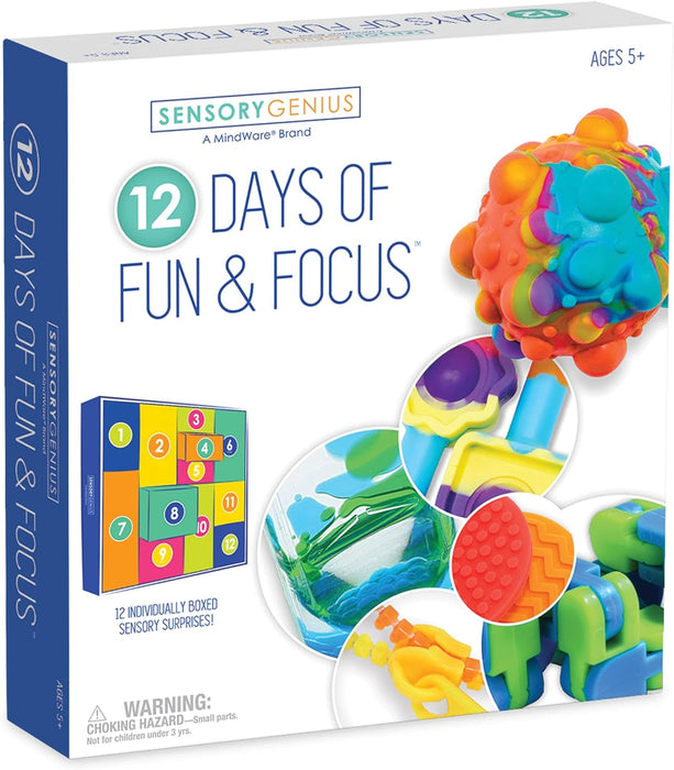 Mindwares 12 Days of Fun and Focus (Sensory Genius)