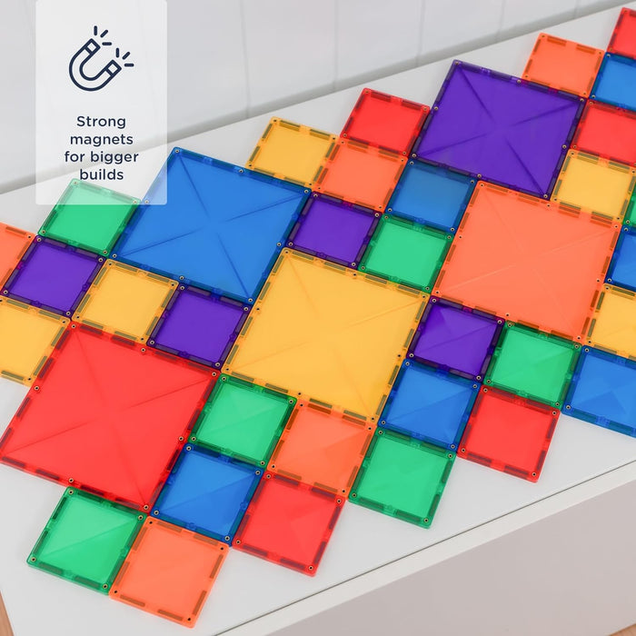 Connetix Rainbow Square Pack (42 Pieces)