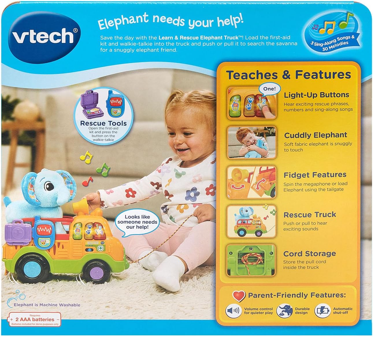 VTech® Learn & Rescue Elephant Truck™