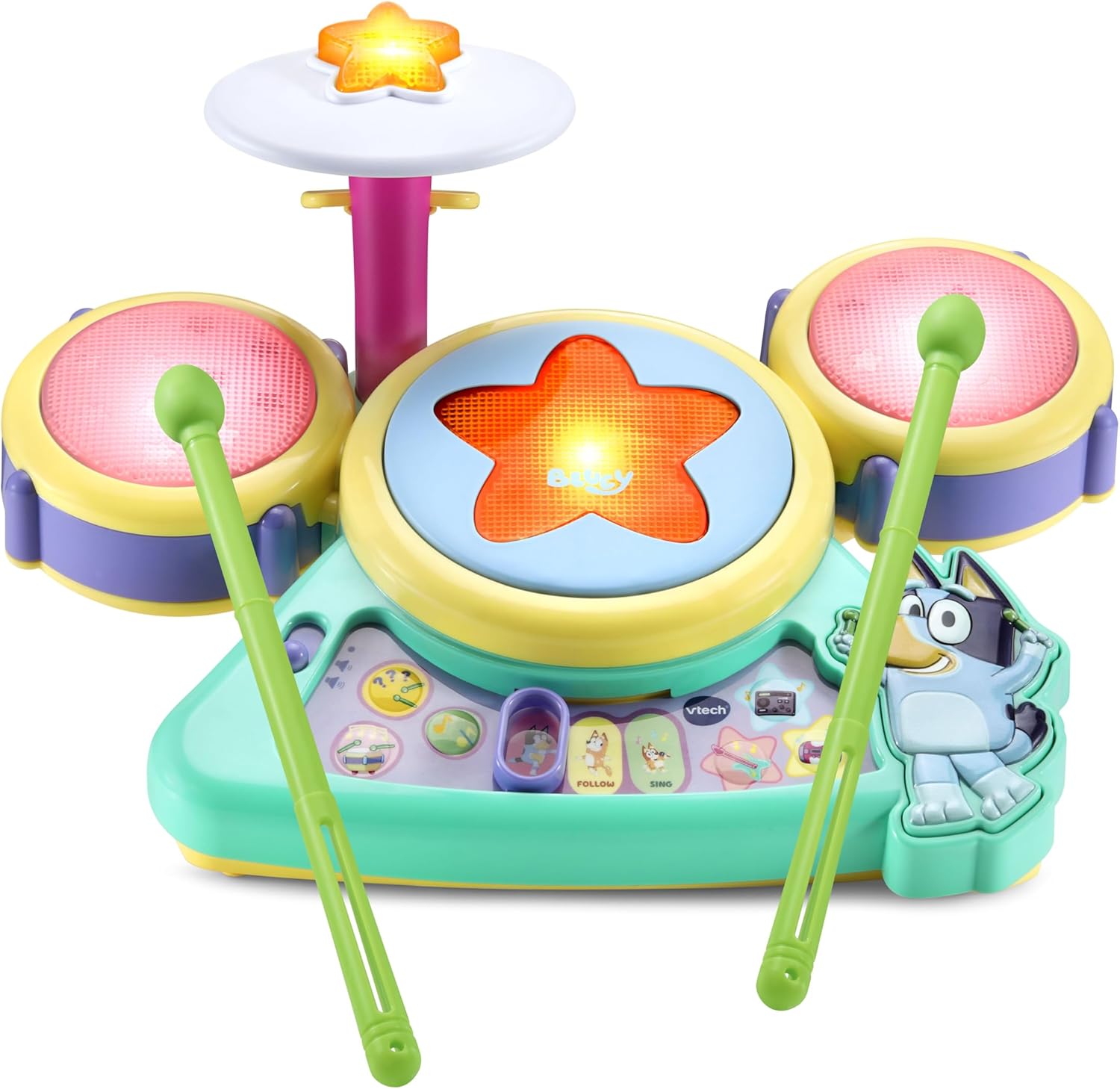 Vtech Bluey™ Hooray Drum Set