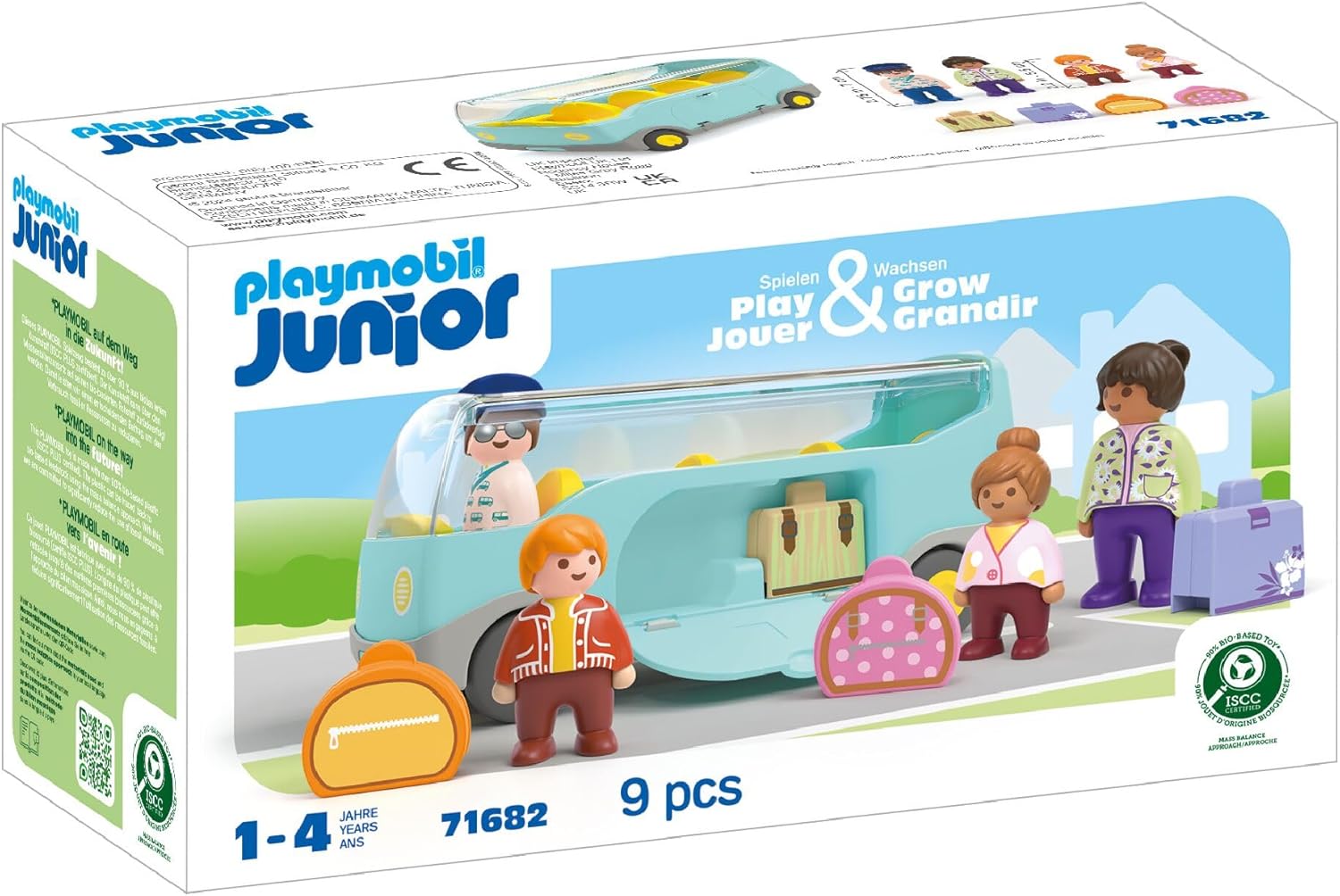 Playmobil JUNIOR: Airport Shuttle Bus