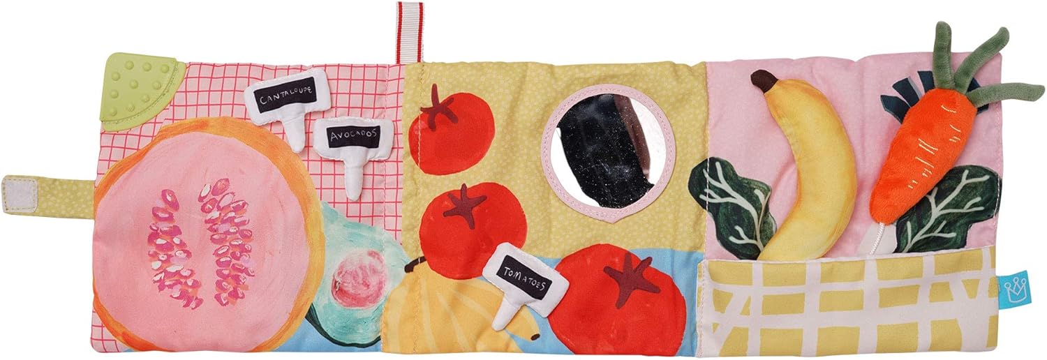 Manhattan Toys Mini-Apple Farm Soft Activity Crinkle Book