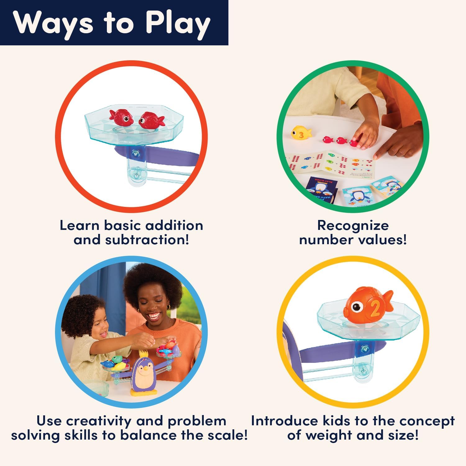 Battat Penguin Math Balance Scale