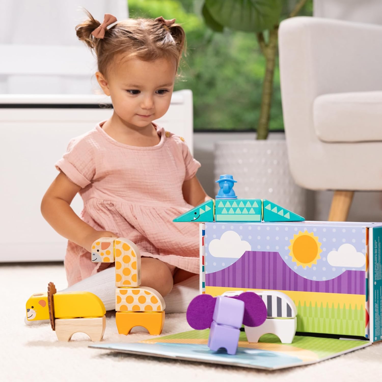 Melissa & Doug Blockables™ Safari Play Set