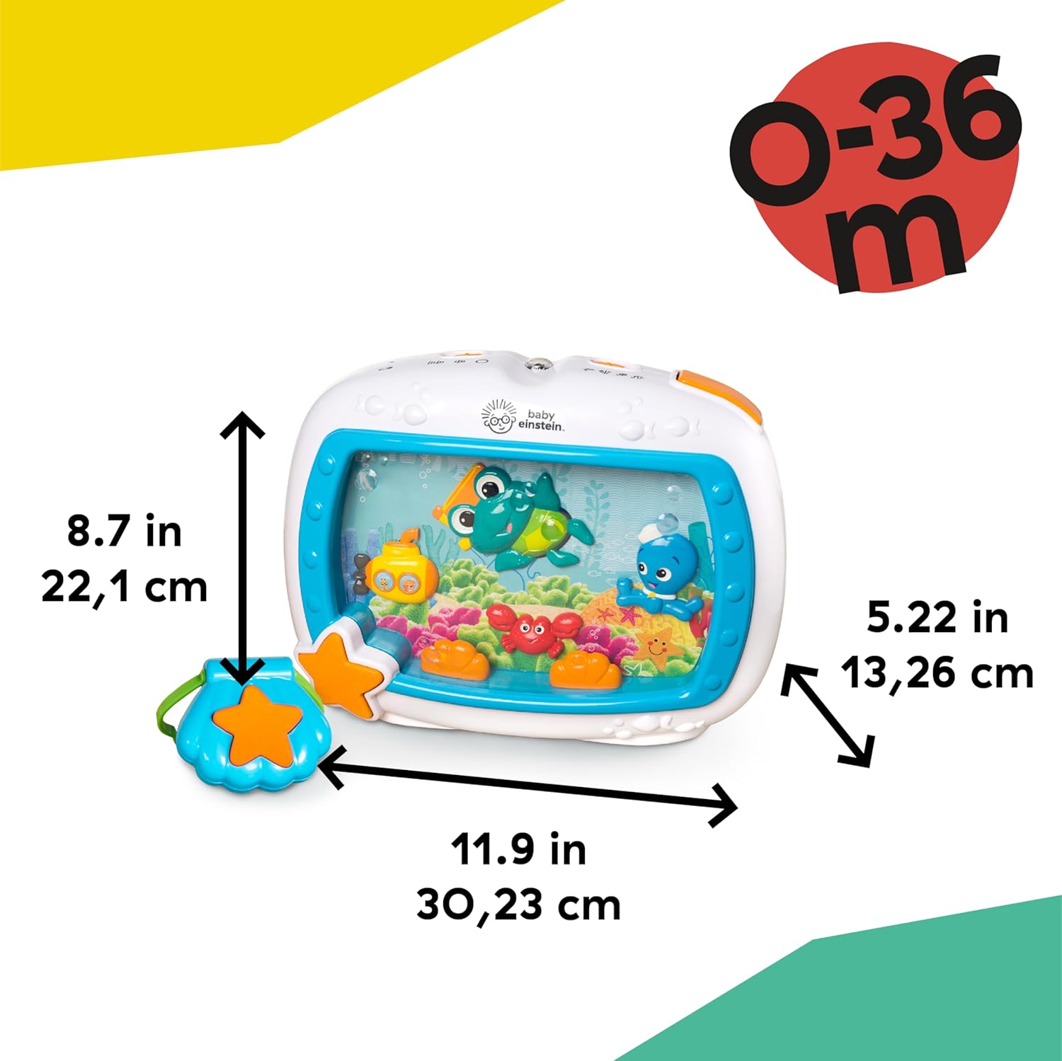 Baby Einstein Sea Dreams Soother Crib Toy