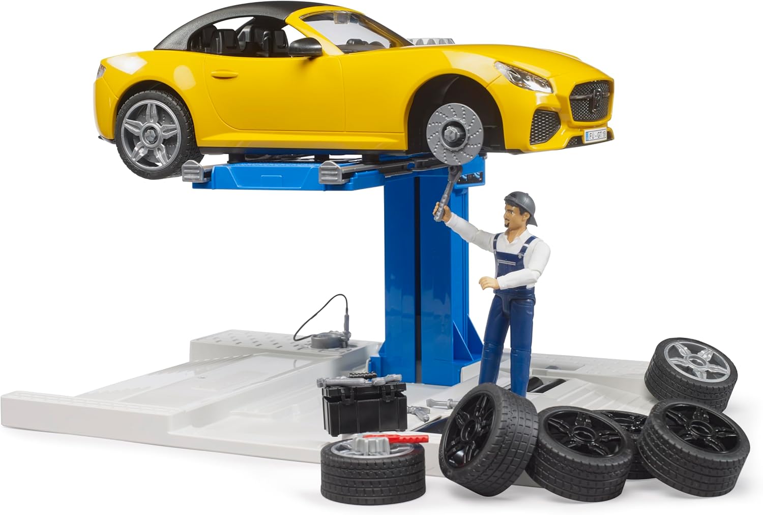 Bruder Car Service Centre with Roadster (62112)