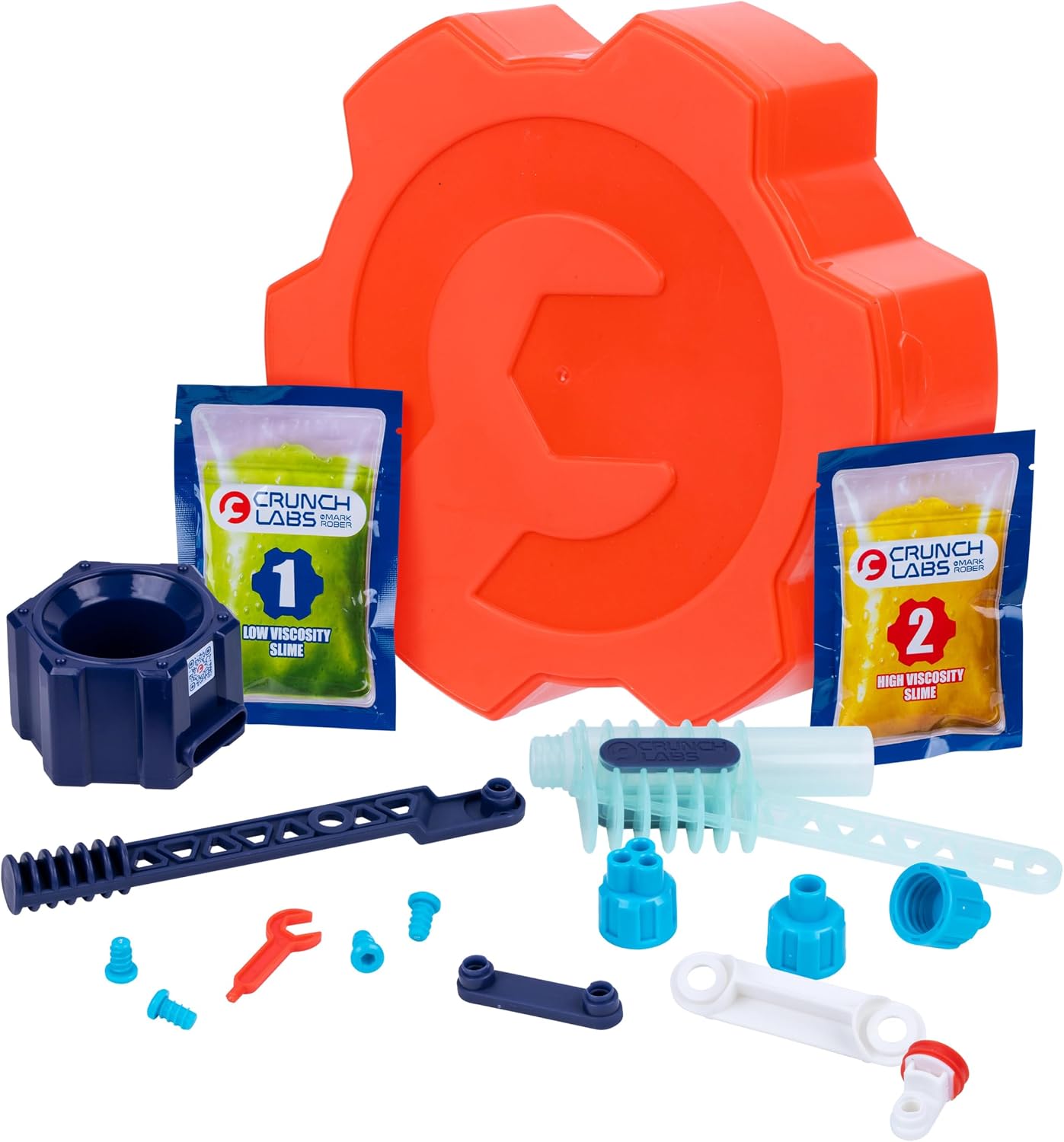 CrunchLabs by Mark Rober Slime Prank Lab – STEM Slime Kit with Fart Speaker & Snot Pump (Ages 6+)