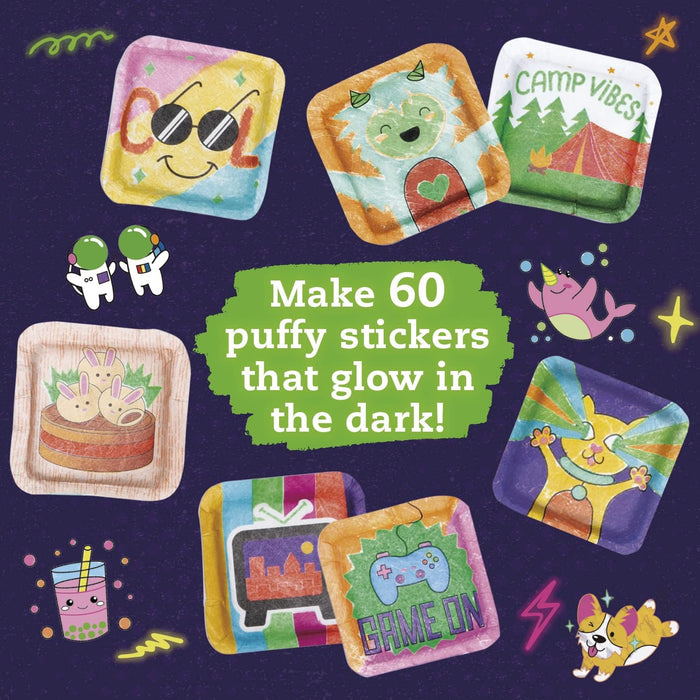 Klutz Make Your Own Glow in the Dark Puffy Stickers