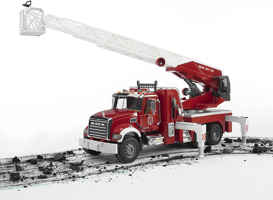 Bruder MACK Granite Fire engine with Water pump (02821)