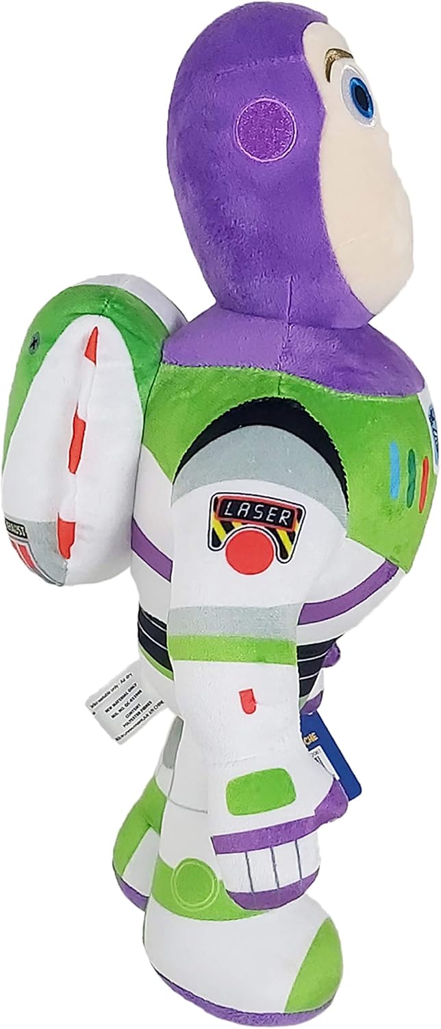 Disney Pixar Toy Story Buzz Lightyear Medium Plush – 12" Official Space Ranger Toy