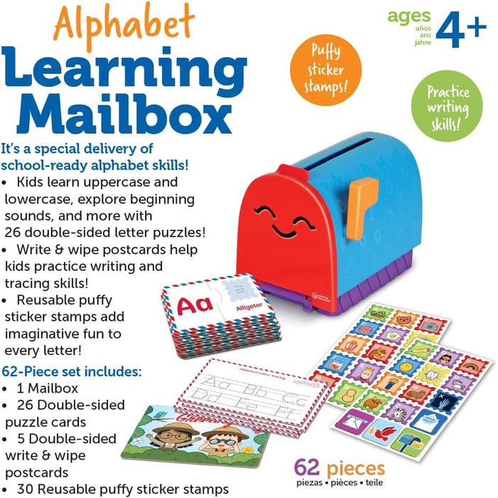 Learning Resources Alphabet Learning Mailbox