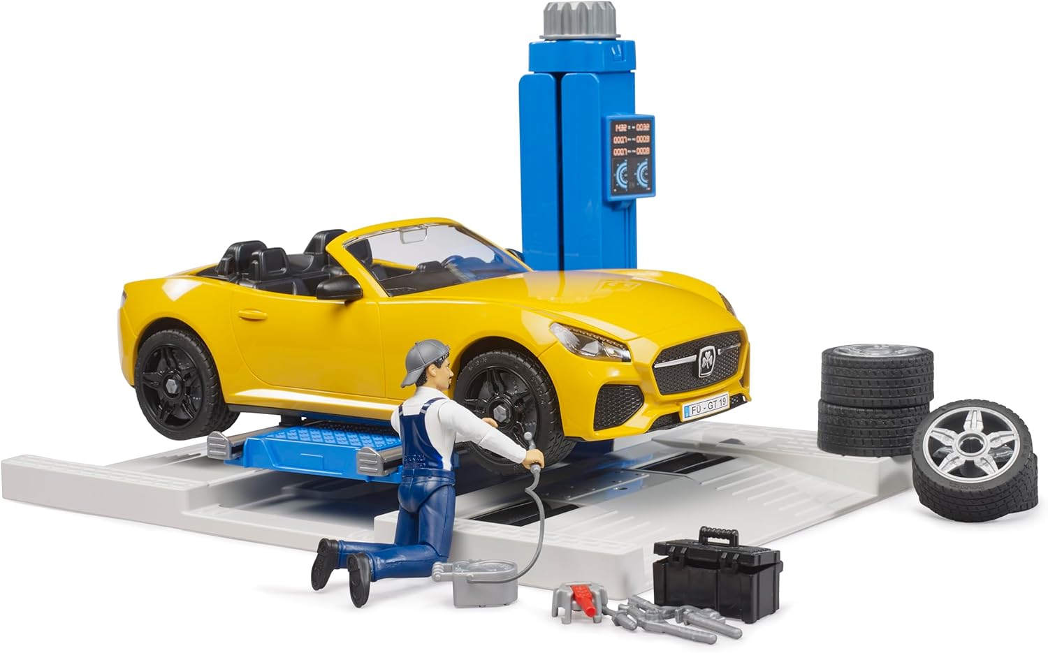 Bruder Car Service Centre with Roadster (62112)