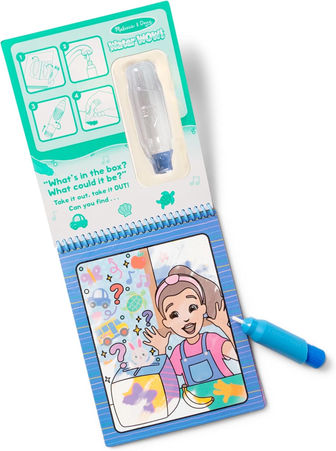 Ms. Rachel™ Water WOW! Color-Reveal Pad – Find & Count