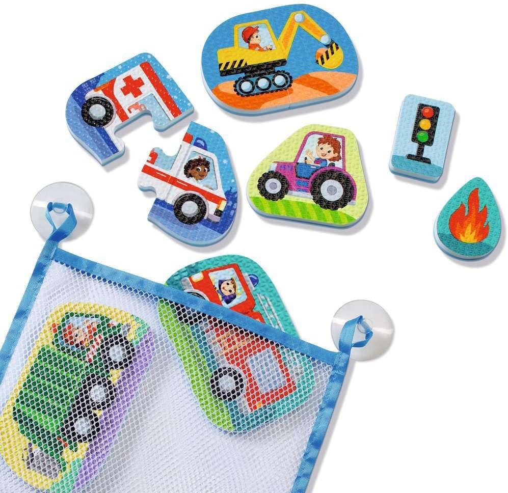 Ravensburger Play + Bath Puzzles - Vehicles