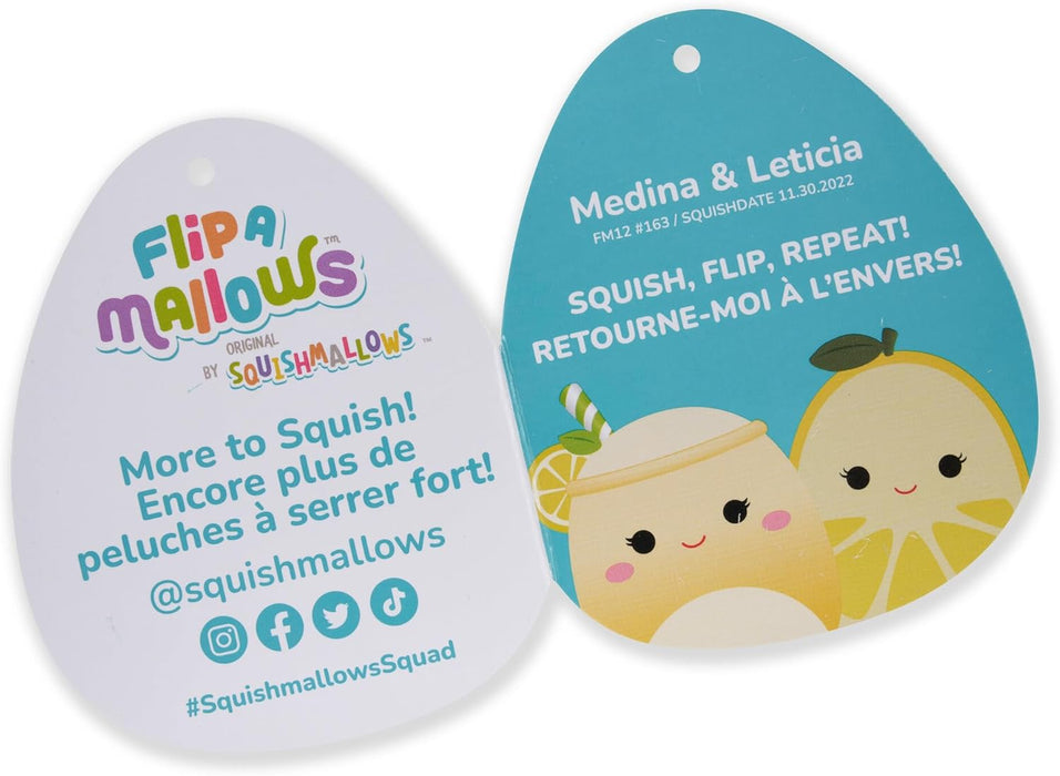 Squishmallows 12" Flip-O-Mallows - Leticia Lemon & Medina Lemonade