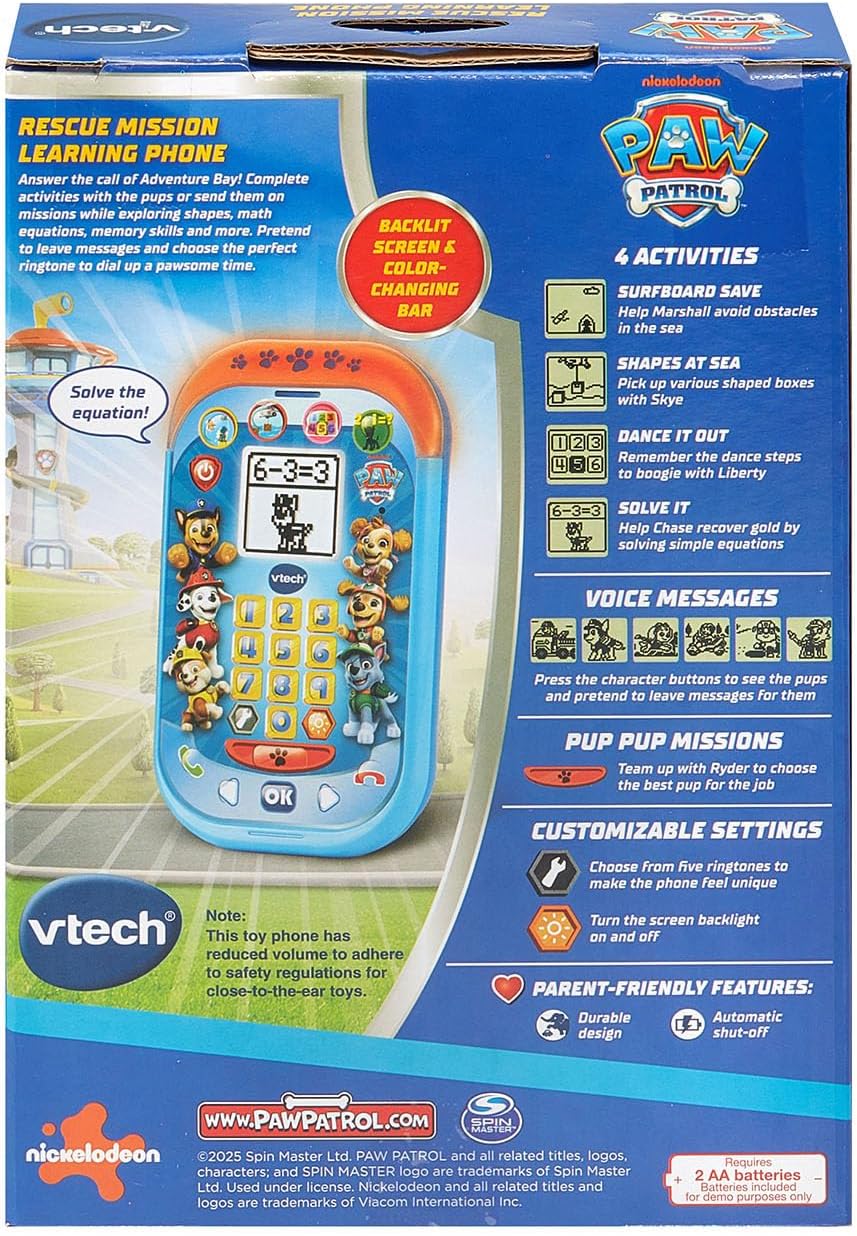 VTech® PAW Patrol Rescue Mission Learning Phone