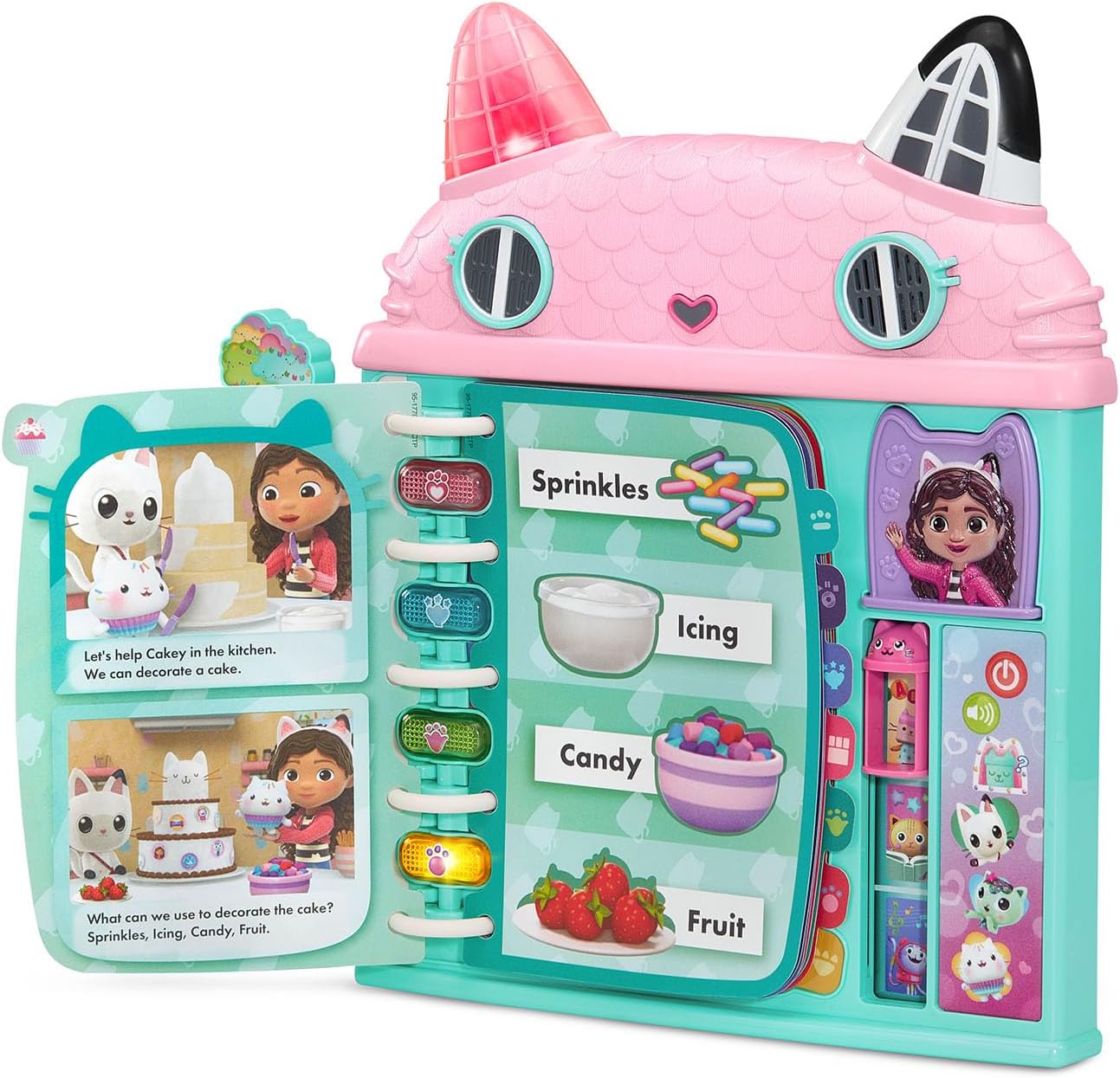 VTech® Gabby's Dollhouse Cat-a-Vator Discovery Book