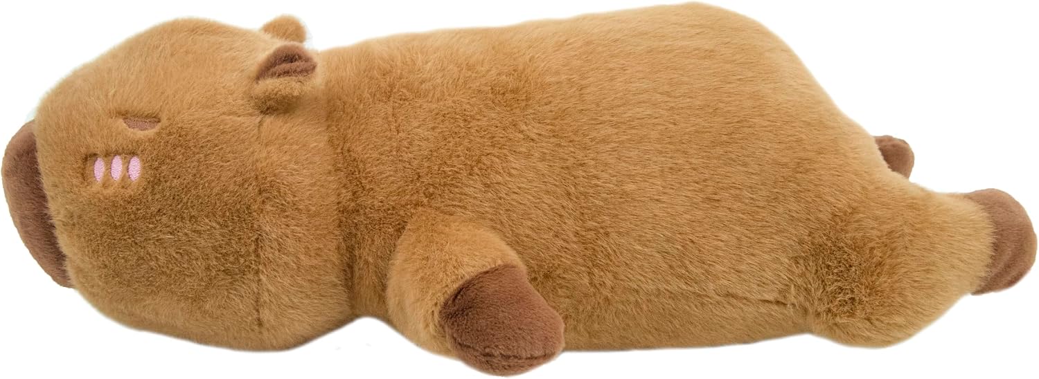Hugimals Cam the Capybara – 4.5 lb Weighted Stuffed Animal (Ages 2+)