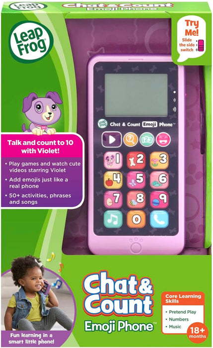 Leapfrog Chat & Count Emoji Phone™ - Violet