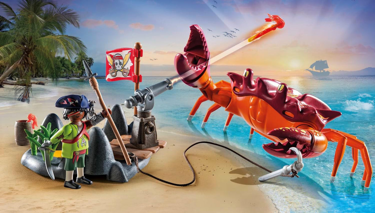 Playmobil Battle with the Giant Crab