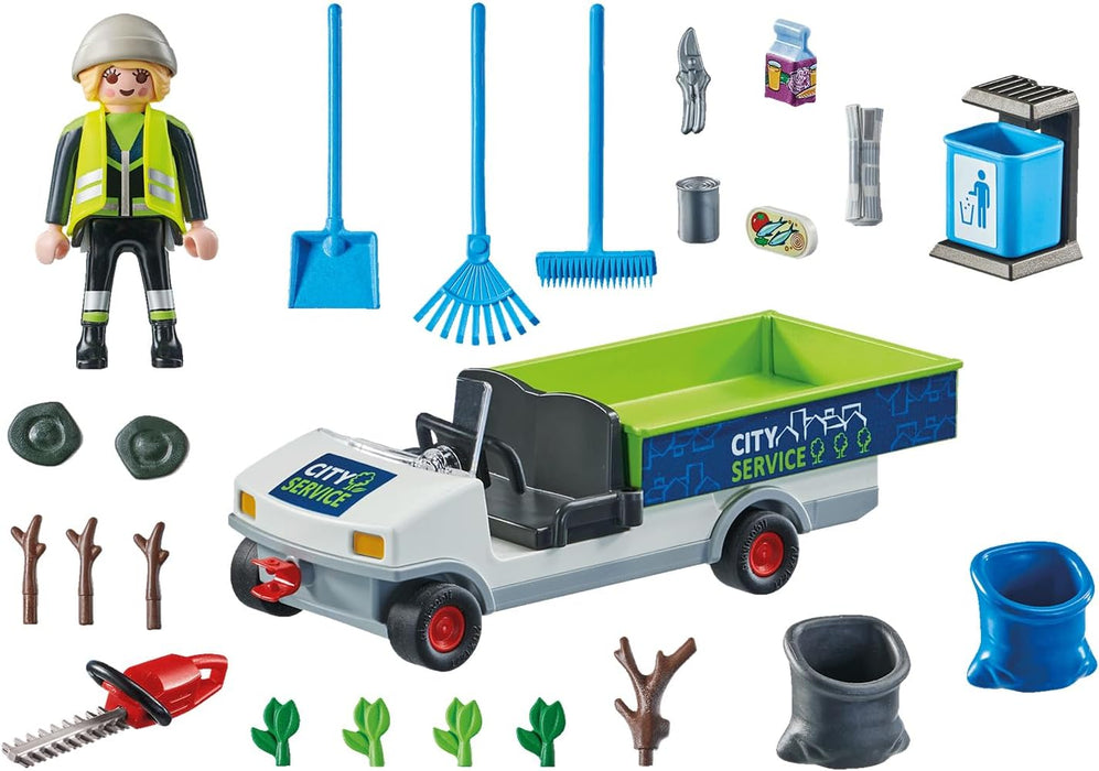 Playmobil Street Cleaner with e-Vehicle (71433)