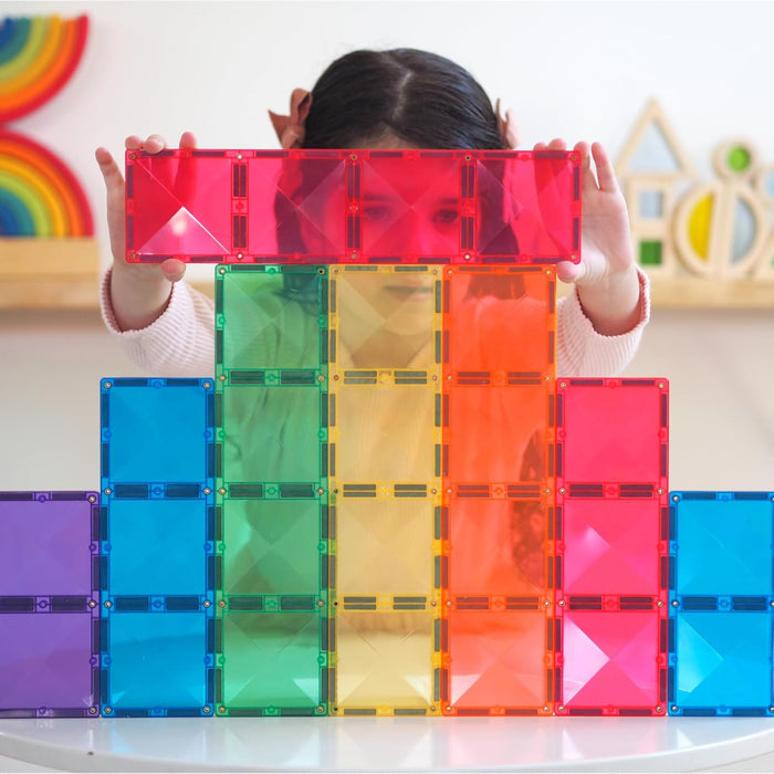 Connetix Rainbow Rectangle Pack (18 Pieces)