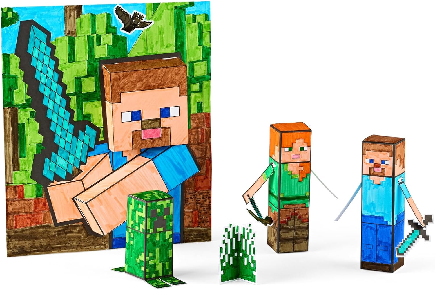 Crayola Crayola Pops 3D Activity Set - Minecraft