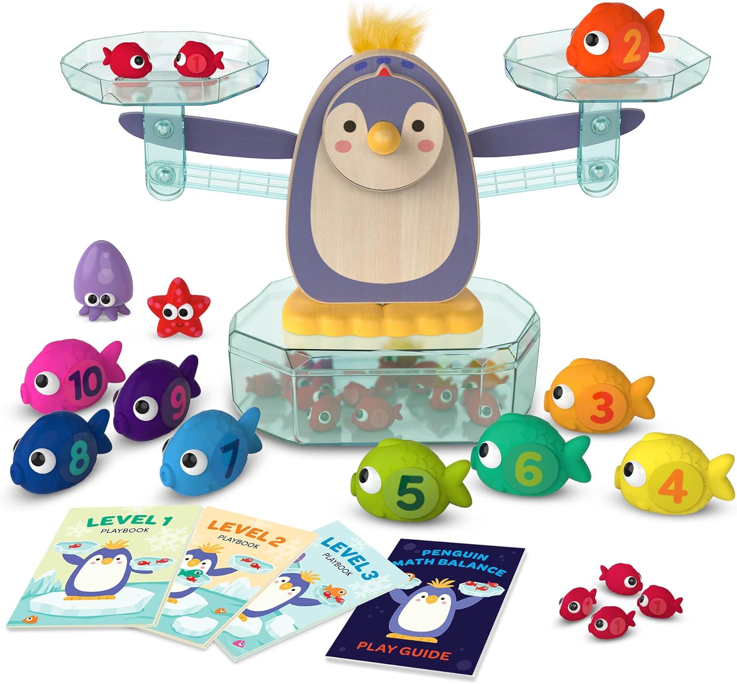 Battat Penguin Math Balance Scale