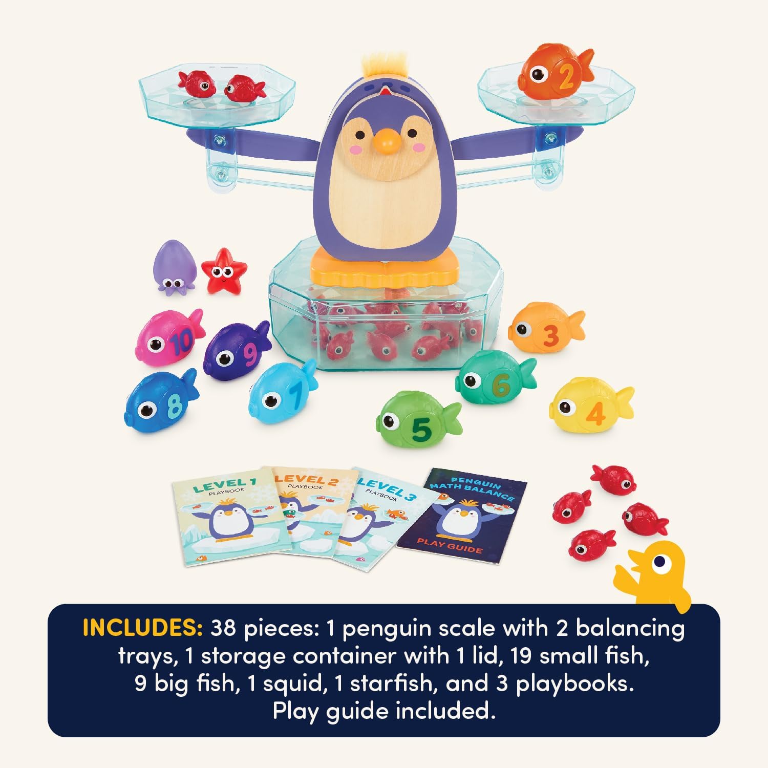 Battat Penguin Math Balance Scale