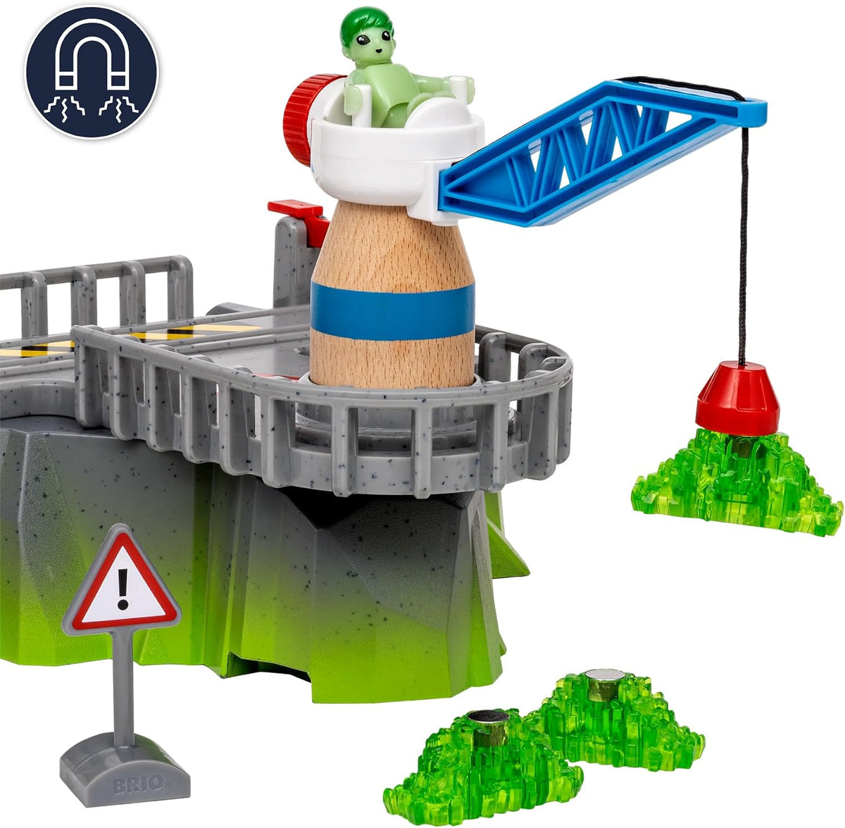 BRIO World Space Deluxe Wooden Train Set – Ultimate Railway Playset (Ages 3+)