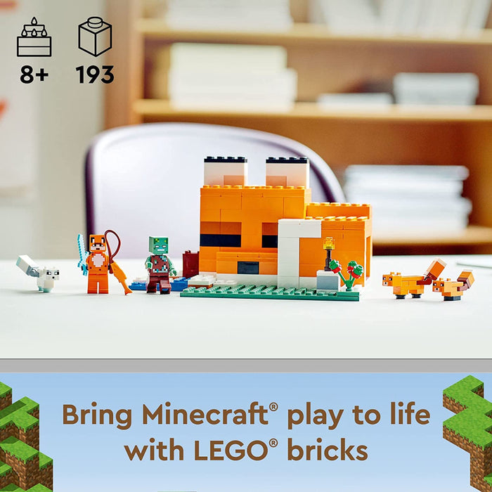 Lego Minecraft The Fox Lodge (21178)