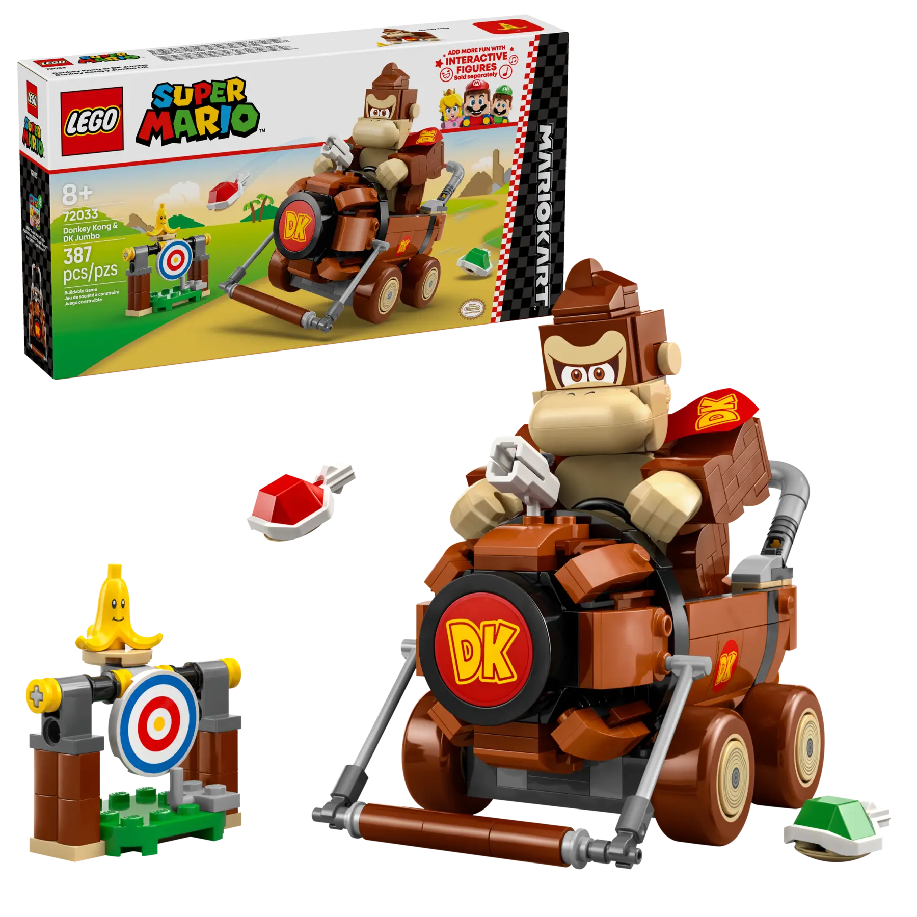 Lego Mario Kart™ – Donkey Kong & DK Jumbo (72033)