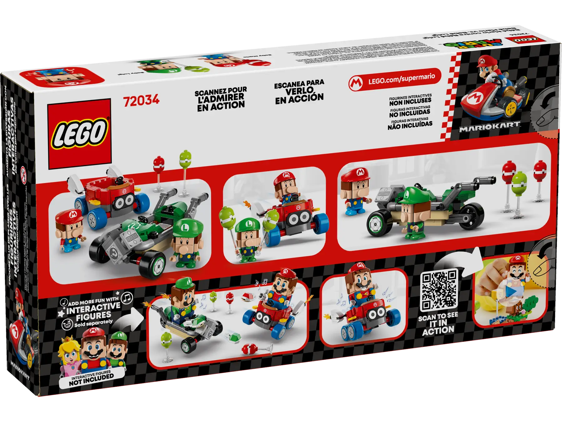 Lego Mario Kart™ – Baby Mario vs. Baby Luigi (72034)