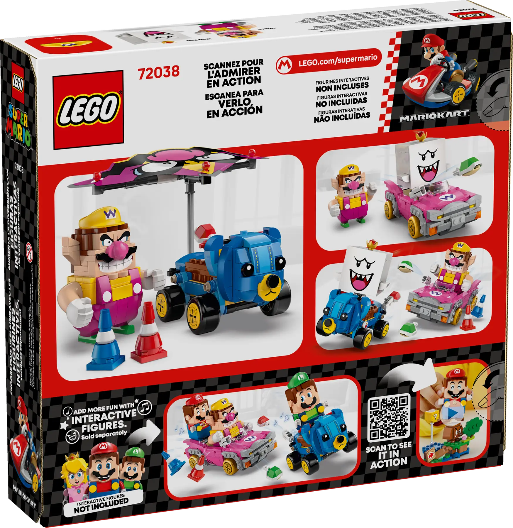 Lego Mario Kart™ – Wario & King Boo (72038)