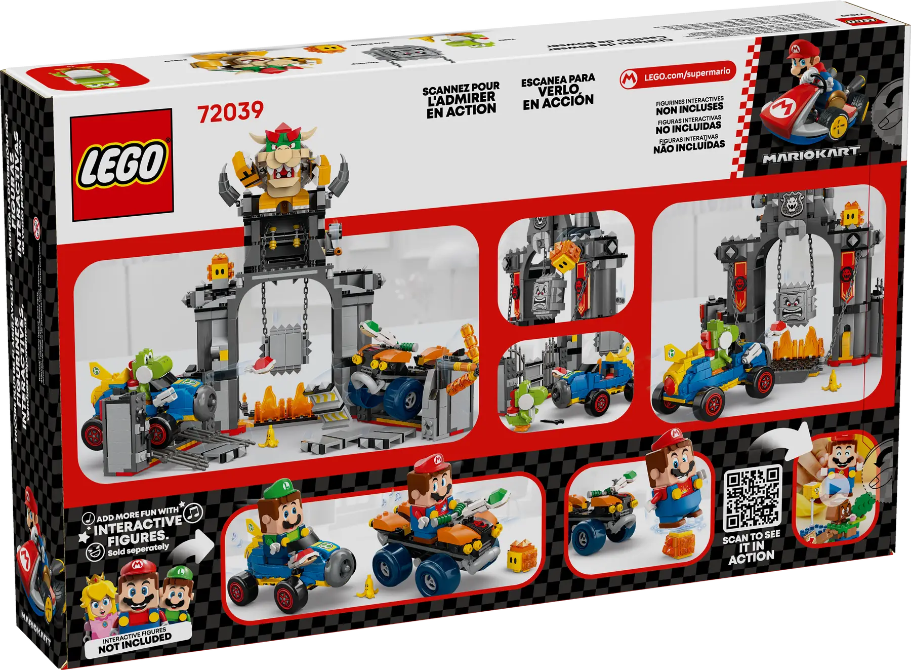 Lego Mario Kart™ – Bowser's Castle (72039)